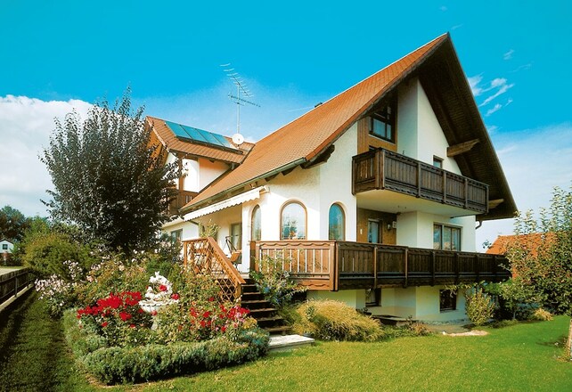 Hausansicht Ferienhaus Grimm Bad Gögging