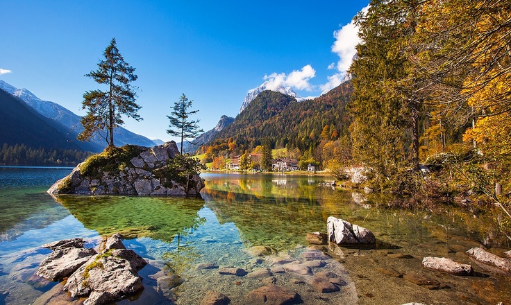 Der herbstliche Hintersee
