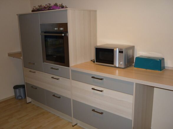 Küche der Ferienwohnung Scheuerer in Kelheim im Altmühltal