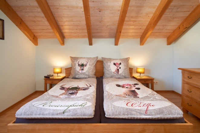 Ferienwohnung No 3, Schlafzimmer