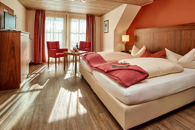 Doppelzimmer mit Balkon