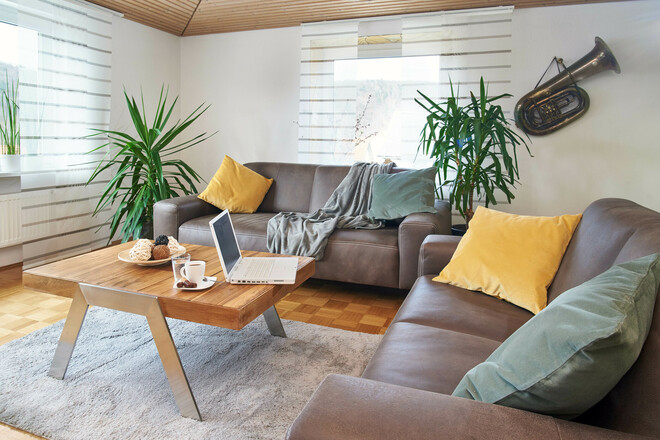 Wohnzimmer - Ferienwohnung Käufl