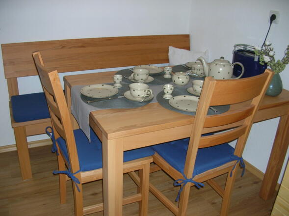 Ausziehbarer Tisch - Frühstücksraum