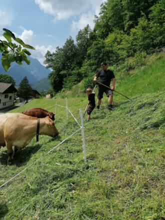 Bei der Arbeit