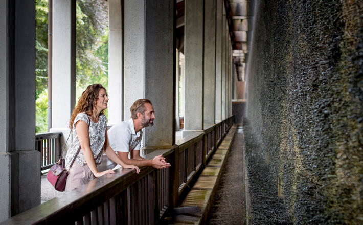 Das Gradierhaus im Königlichen Kurgarten
