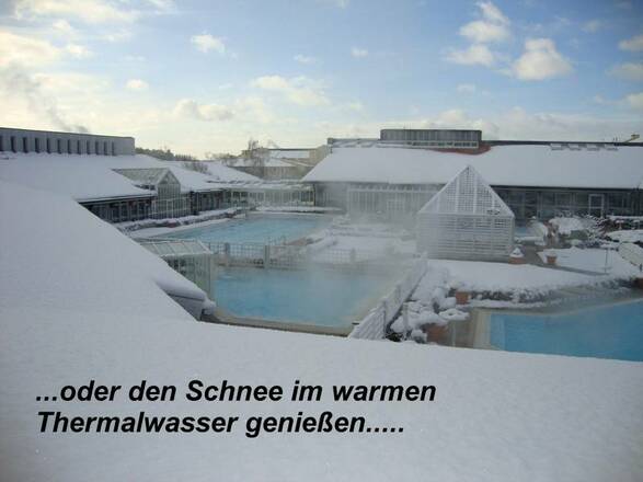 Winteransicht Limes-Therme