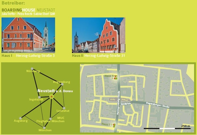 Lage Boardinghouse Neustadt