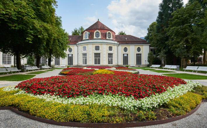 Die Konzertrotunde im Königlichen Kurgarten