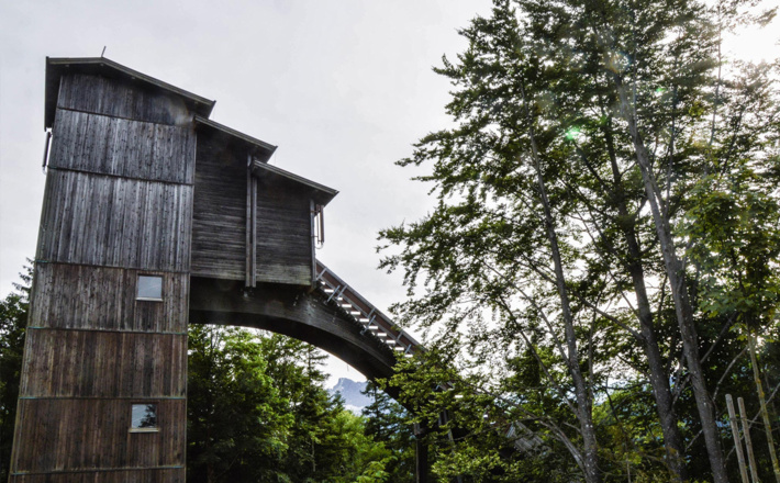 Der Turm der großen Schanze am Kälberstein