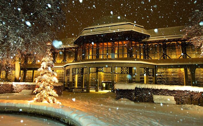 Das Gradierhaus im WInter