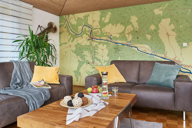 Wand-Wanderkarte - Ferienwohnung Käufl