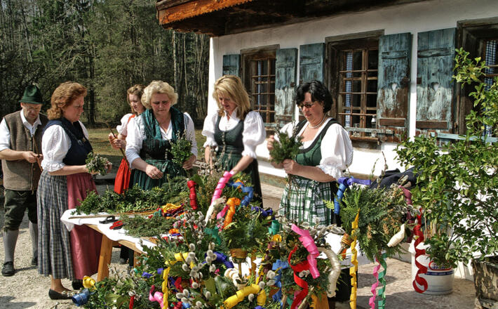 Ostermarkt im Freilichtmuseum Großgmain