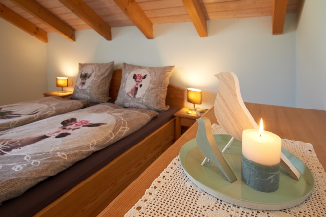 Ferienwohnung No 3, Schlafzimmer