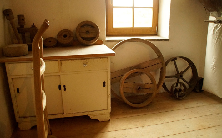In der historischen Mühle