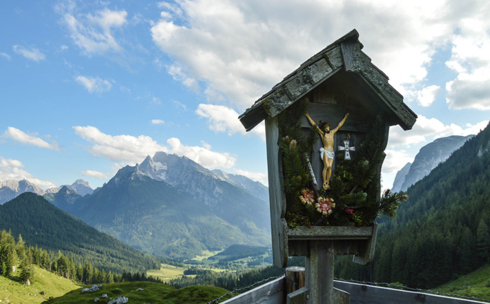 Das Almkreuz auf der Mordaualm