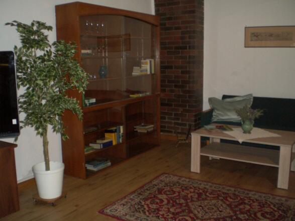 Ausziehcouch / Bücherschrank