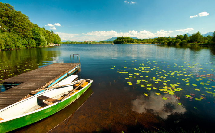 Der Abtsdorfer See im Rupertiwinkel