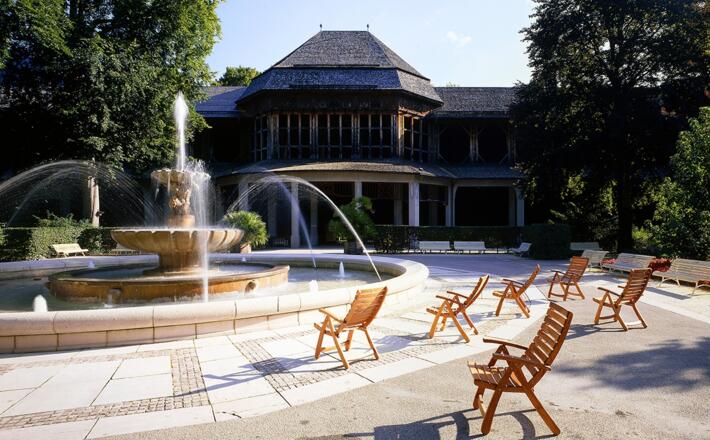 Gradierhaus im Königlichen Kurgarten Bad Reichenhall