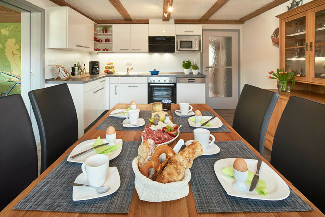 Küche - Ferienwohnung Käufl