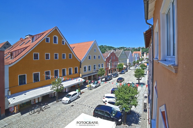 Blick aus dem Fenster