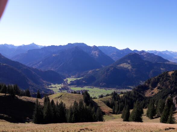 Hochvogel, Daumen, Nebelhorn...