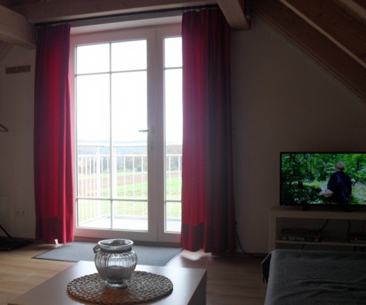 Ausblick (wenn man auf der Couch sitzt)