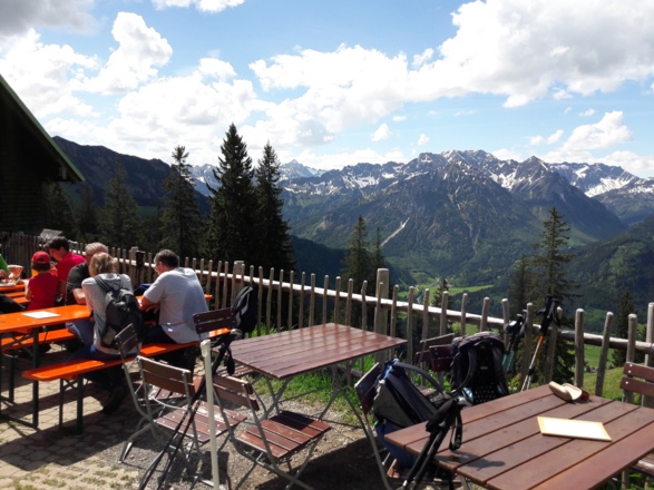 Panorama der Hirschalpe