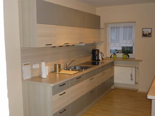 Küche der Ferienwohnung Scheuerer in Kelheim im Altmühltal