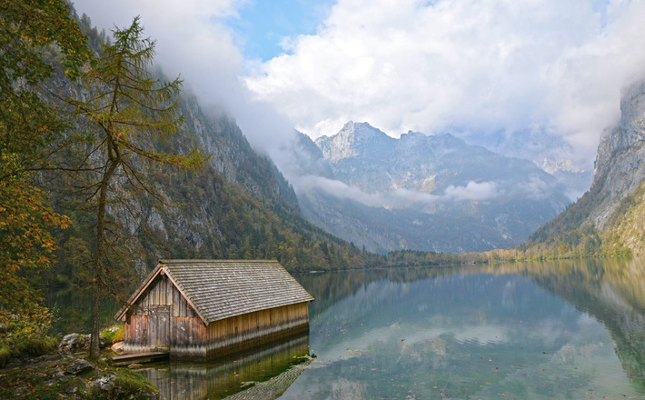 Bootshütte am Obersee | Fischunkelalm