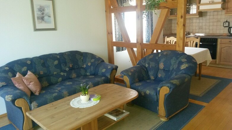 Wohnzimmer Ferienwohnung 1