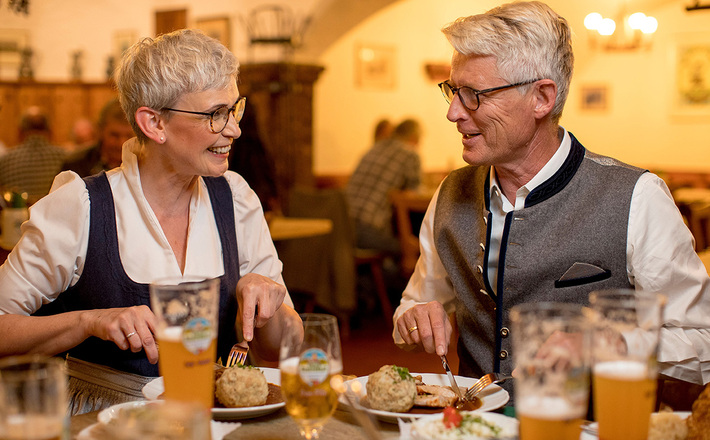 Typisch bayerische Küche