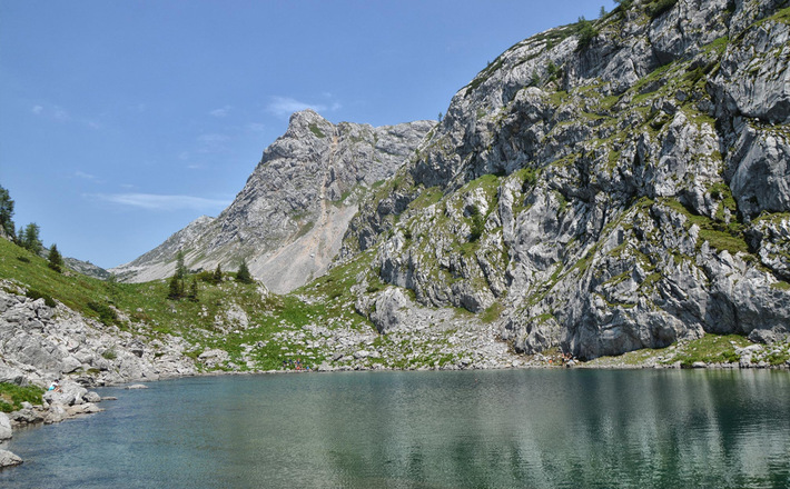 Der Seeleinsee im Hagengebirge