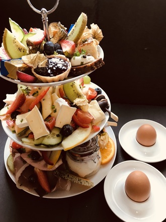 Frühstück für zwei Personen