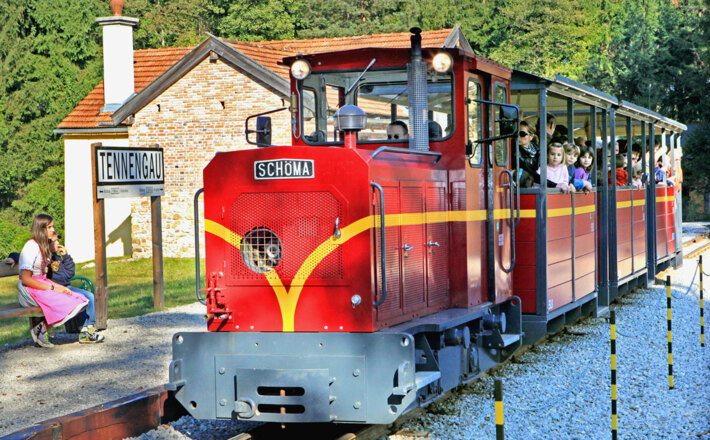 Museumsbahn im Salzburger Freilichtmuseum Großgmain