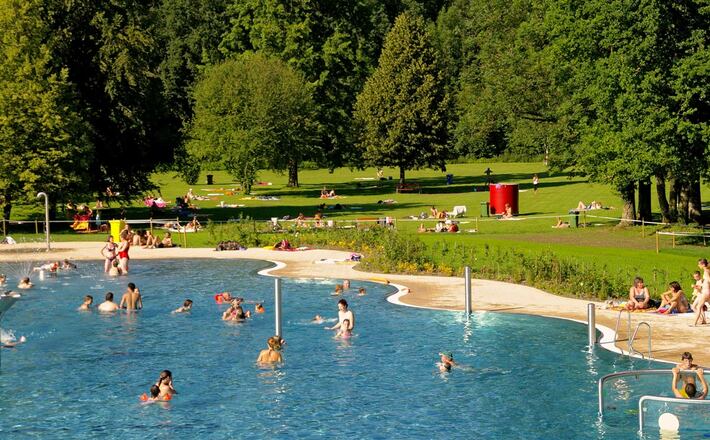 Freibad Brodhausen in Freilassing