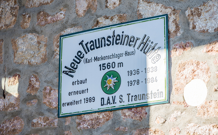 Alpenvereinshütte der Sektion Traunstein