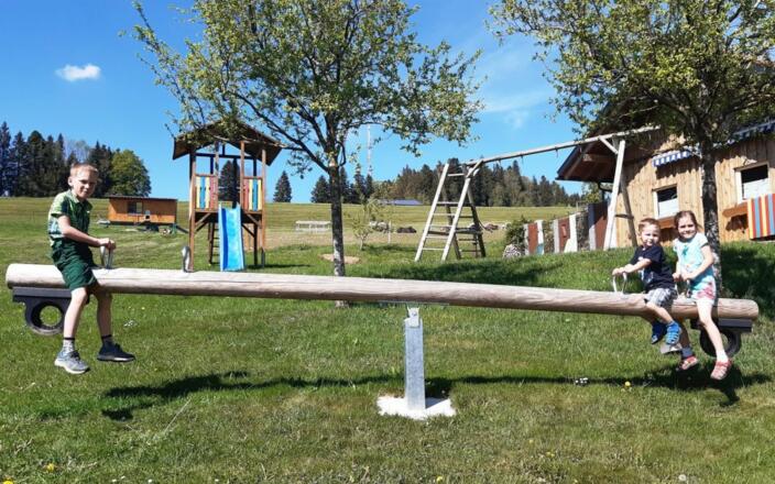 Unsere neue Wippe