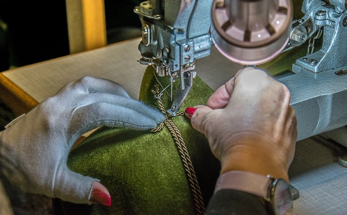 Ausfertigung der Garnitur