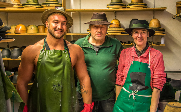 Familie Braun - Hutmacher aus Tradition