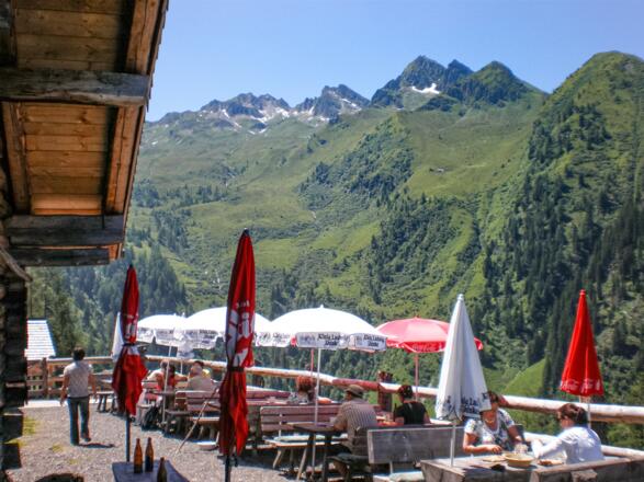 Aussicht Unterbergalm