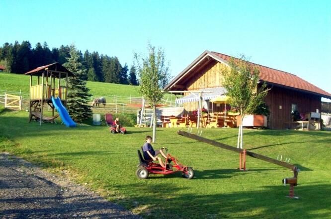 Unser Spielplatz im Grünen...ohne Verkehr und mit viel Platz zum Toben