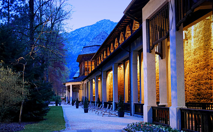 Nach dem Kneippen noch zum AlpenSole-Gardierhaus