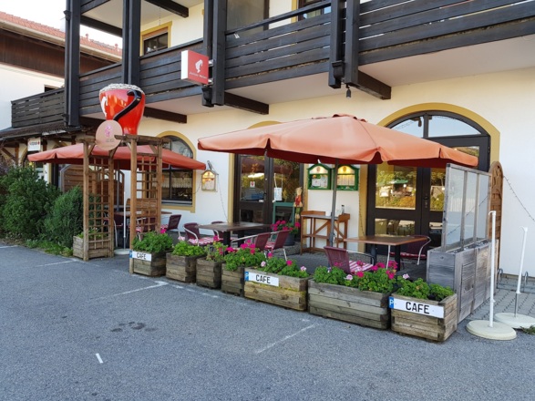 Kur Café Inzell Terrasse
