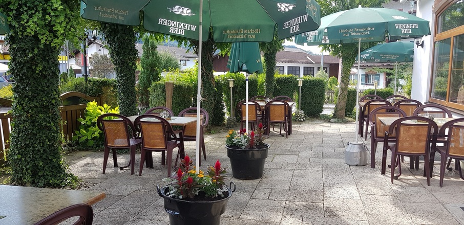 Gasthof Bavaria Sommerterrasse