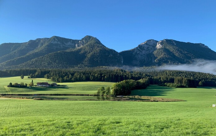 Inzell Froschsee Kienberg Rauschberg Herbst