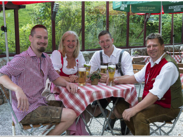 Im Biergarten