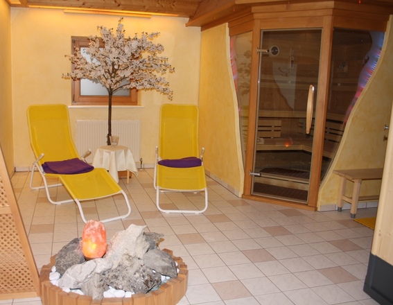 Wohlfühlen im Saunabereich
