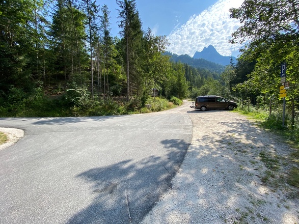 Zufahrt zum Lanzental