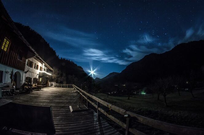 Butznwirt bei Nacht