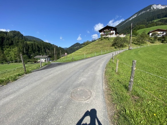 Über den Sonnberg geht's ins Heutal